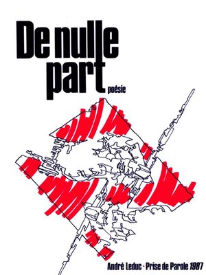 cover image of De nulle part